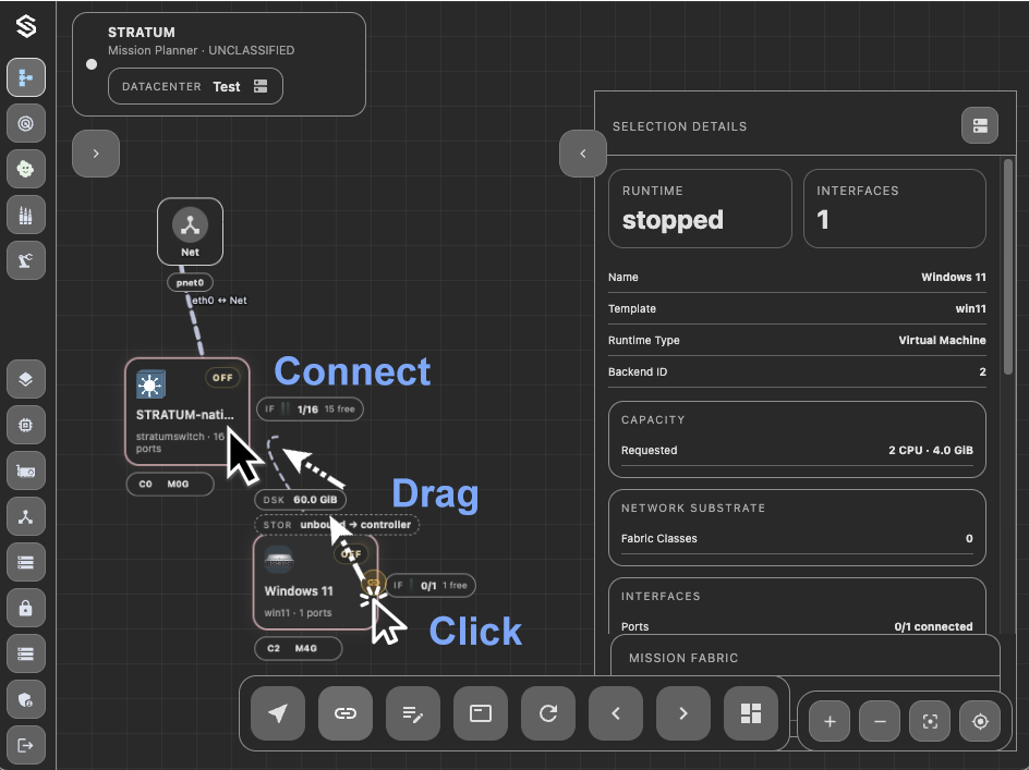 Connect VM To Switch