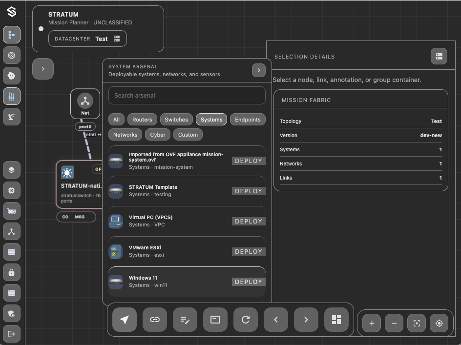 Deploy System From Arsenal
