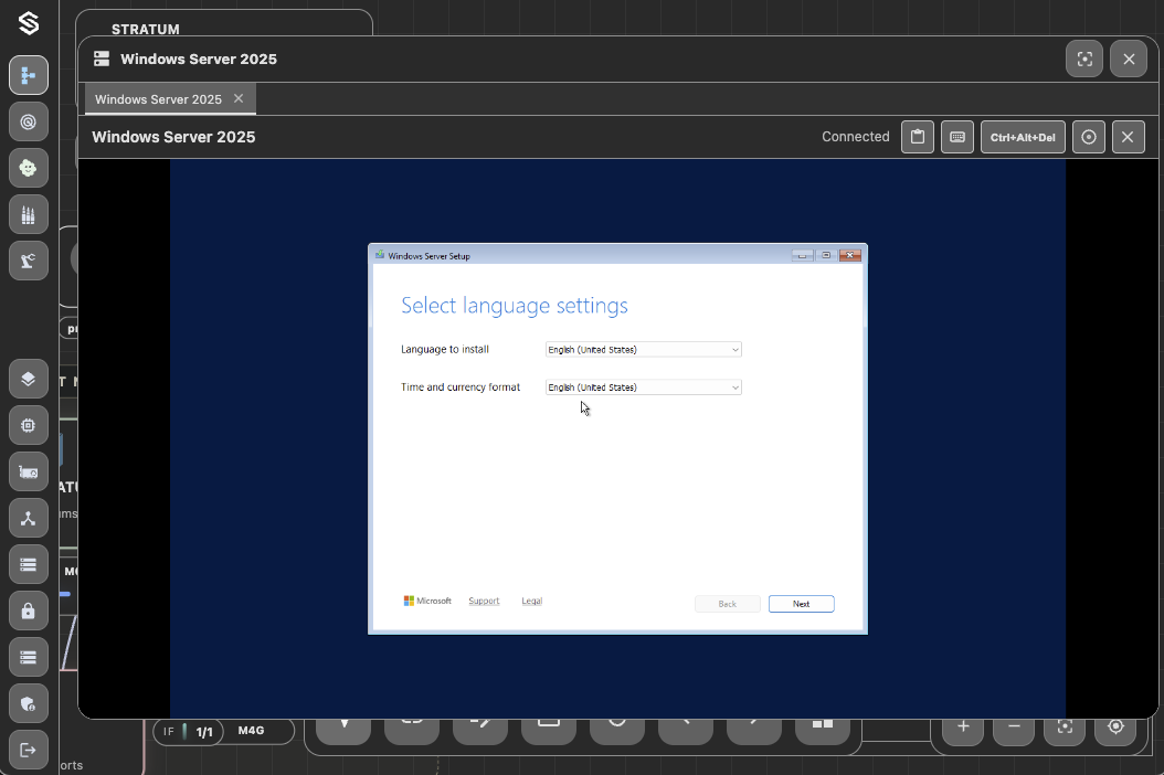 Windows Setup Language