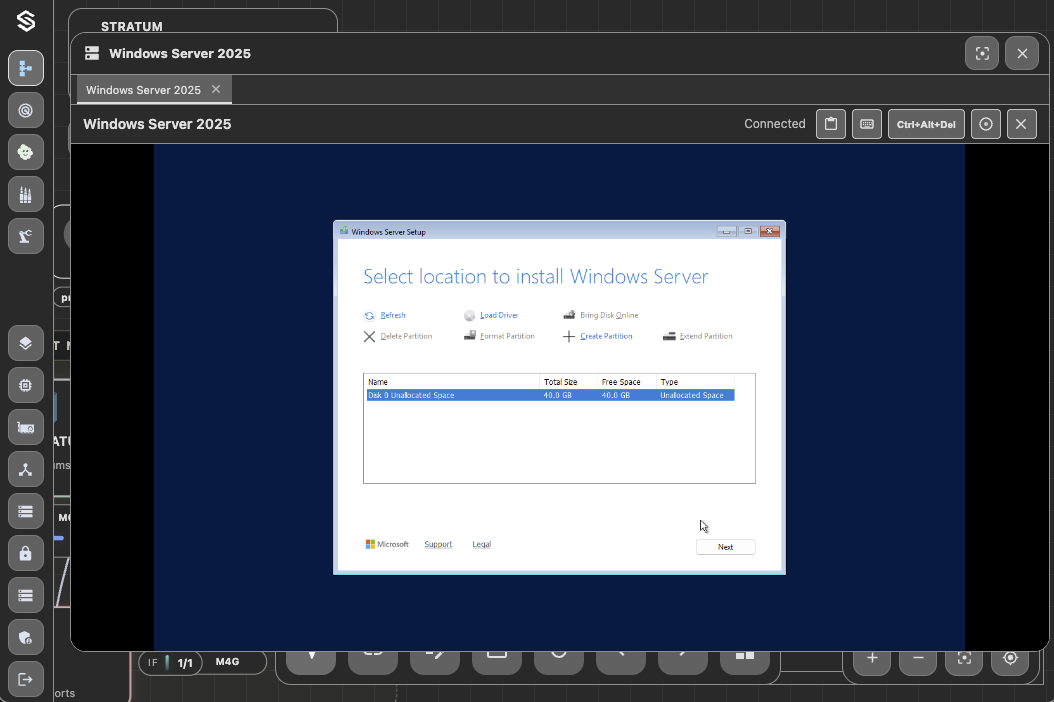 Select Windows Install Disk