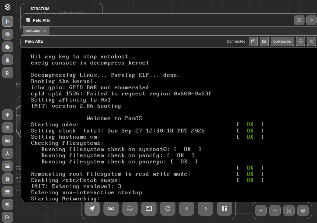 Network Appliance Console Boot