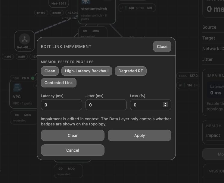 Edit Link Impairment
